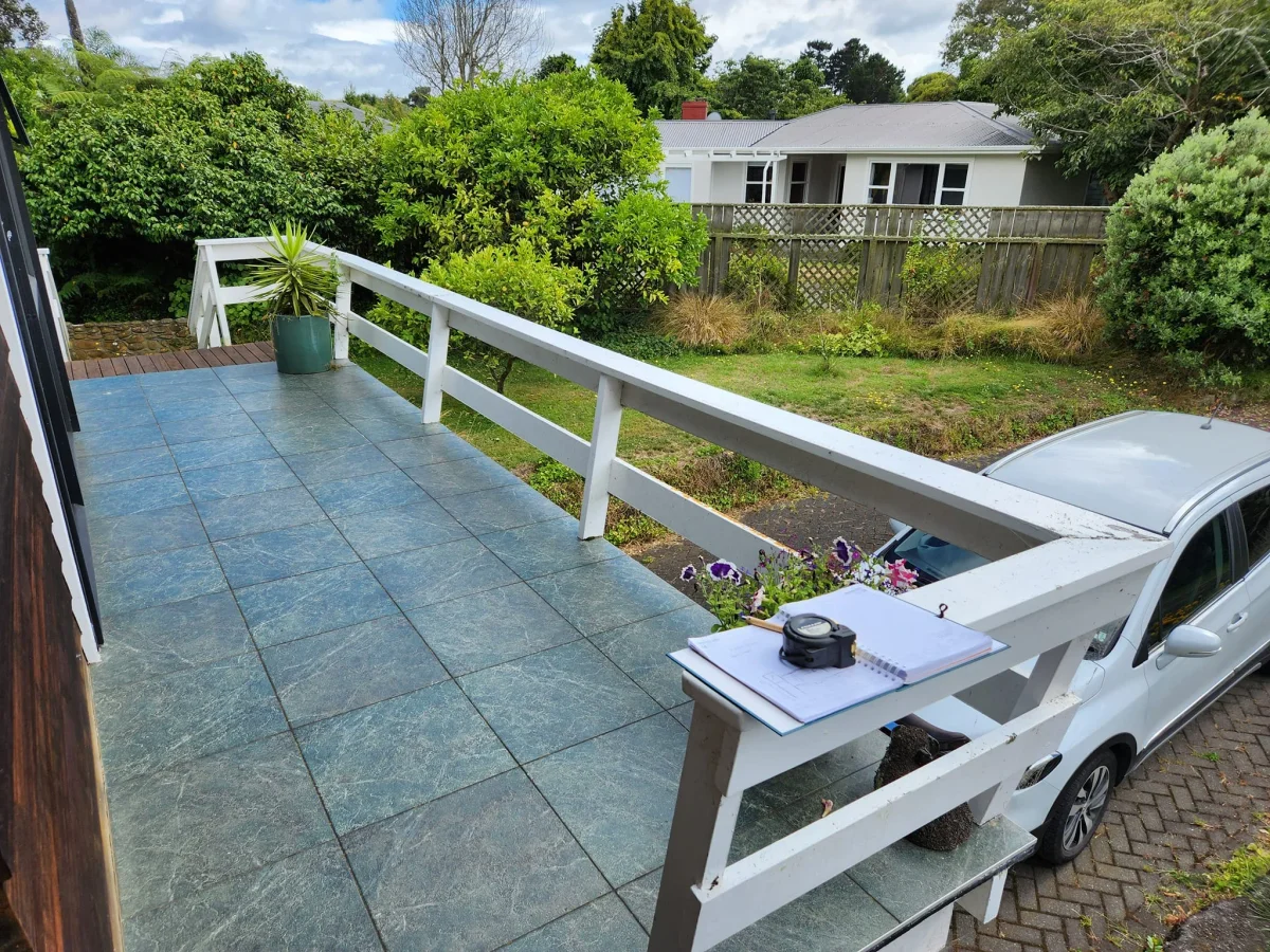 Before photo 3 - Deck 5